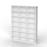 Vicco Scaffale porta cd Bianco 105.4 x 136 cm