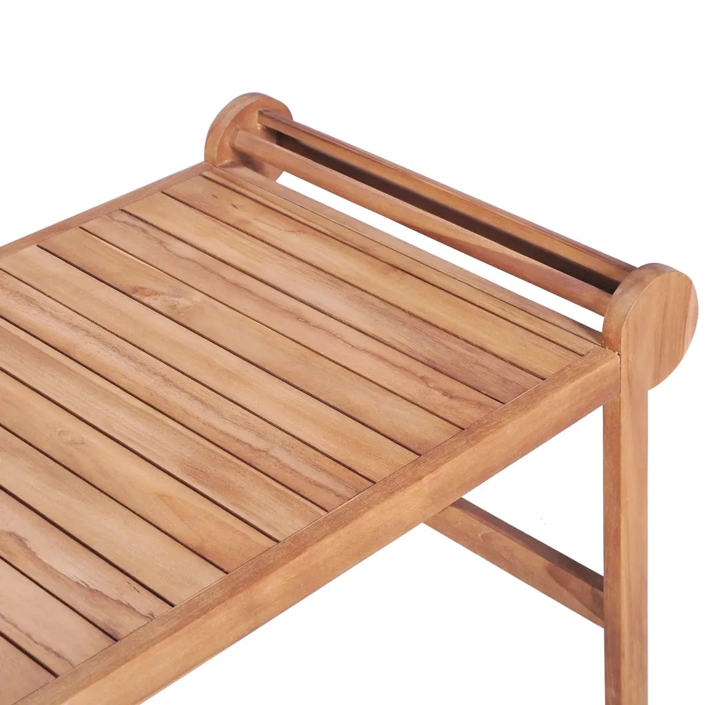 Tavolino da CaffÃ¨ 100x50x45 cm in Massello di Teak cod mxl 5960