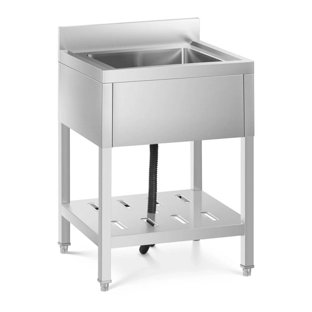 Lavello professionale a una vasca 40 x 40 x 25 cm acciaio inox 14_0000162
