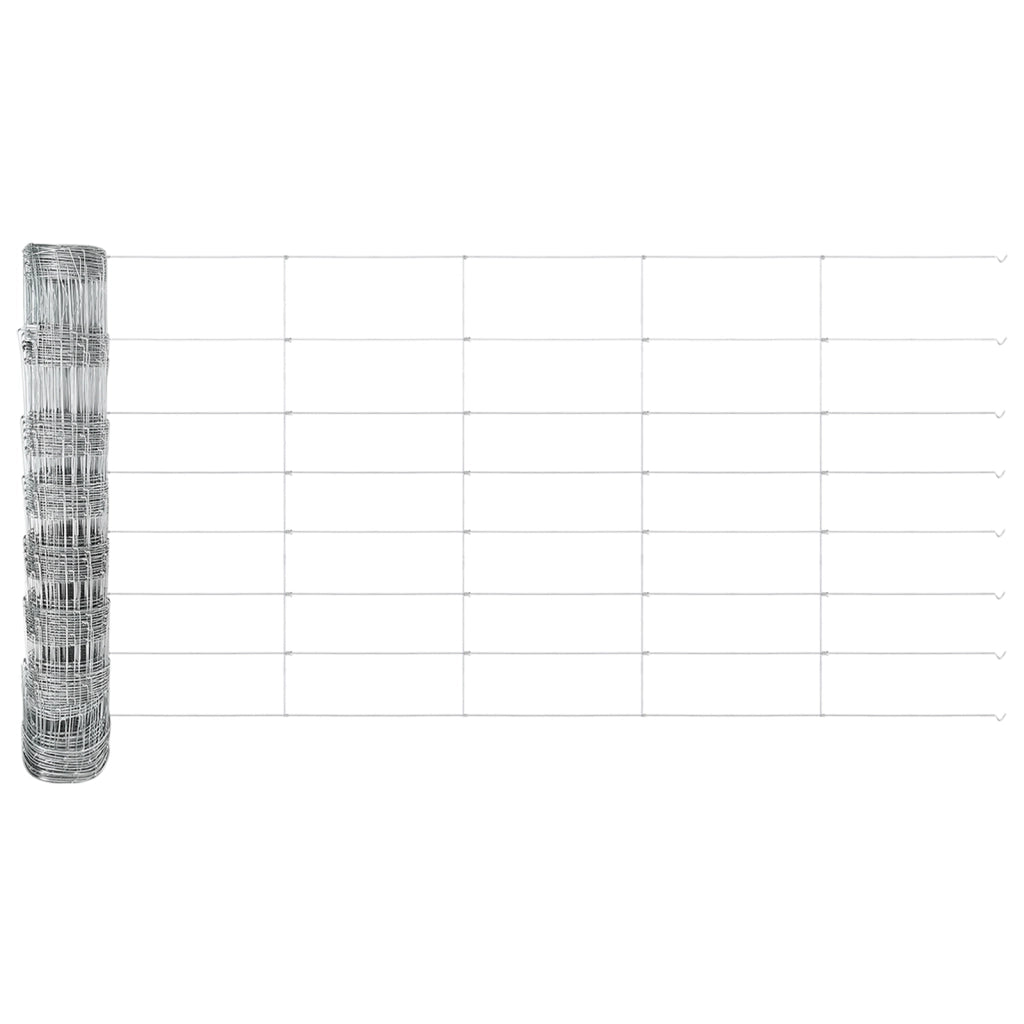 Recinzione 0.8x50 m Acciaio Galvanizzato