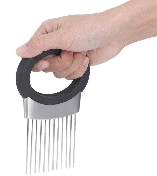 Ottimizzatore per verdure - Contenitore per zucchine - Snipper per zucchine - Snipper per verdure - Materiale in acciaio inossidabile - Manuale - Dimensioni 16 x 9,8 cm - Estrattore di odori