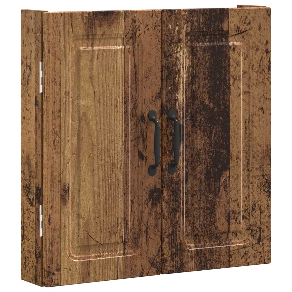 Armadio per Dartboard UTRECHT Legno antico Legno ingegnerizzato 897773