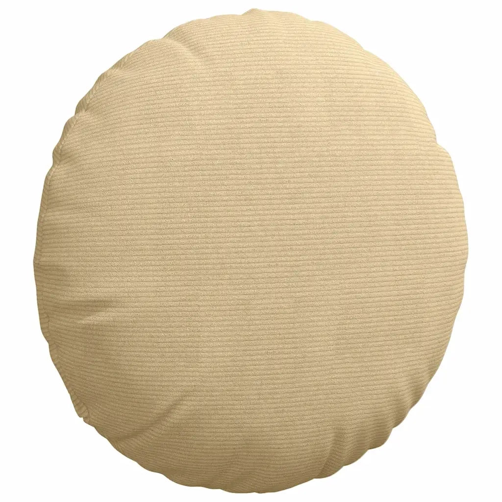 Cuscini per Seduta 2 pz | Cuscini per sedie Grigio Verde ? 80 cm Tessuto in Cords