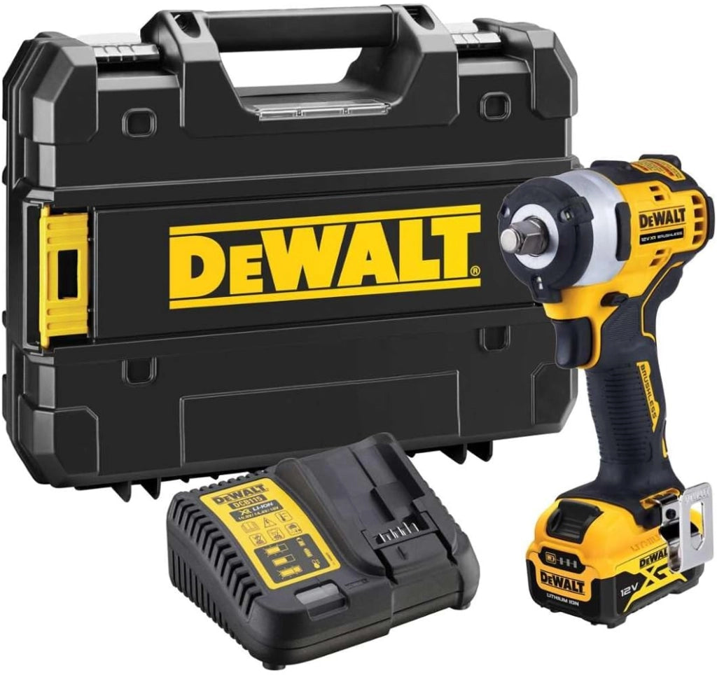 DEW00045 Bullonatrice 1/2 XR 12 V Batteria 5Ah + Scatola Tstak-DCF901P1-QW