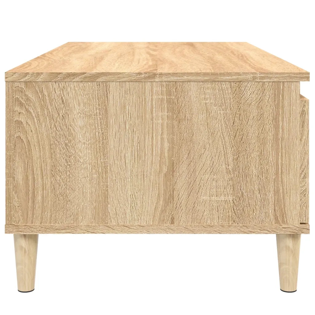 Tavolino Salotto-Tavolino da soggiorno-Tavolo Rovere Sonoma 90x50x36,5 cm Legno Multistrato 235107