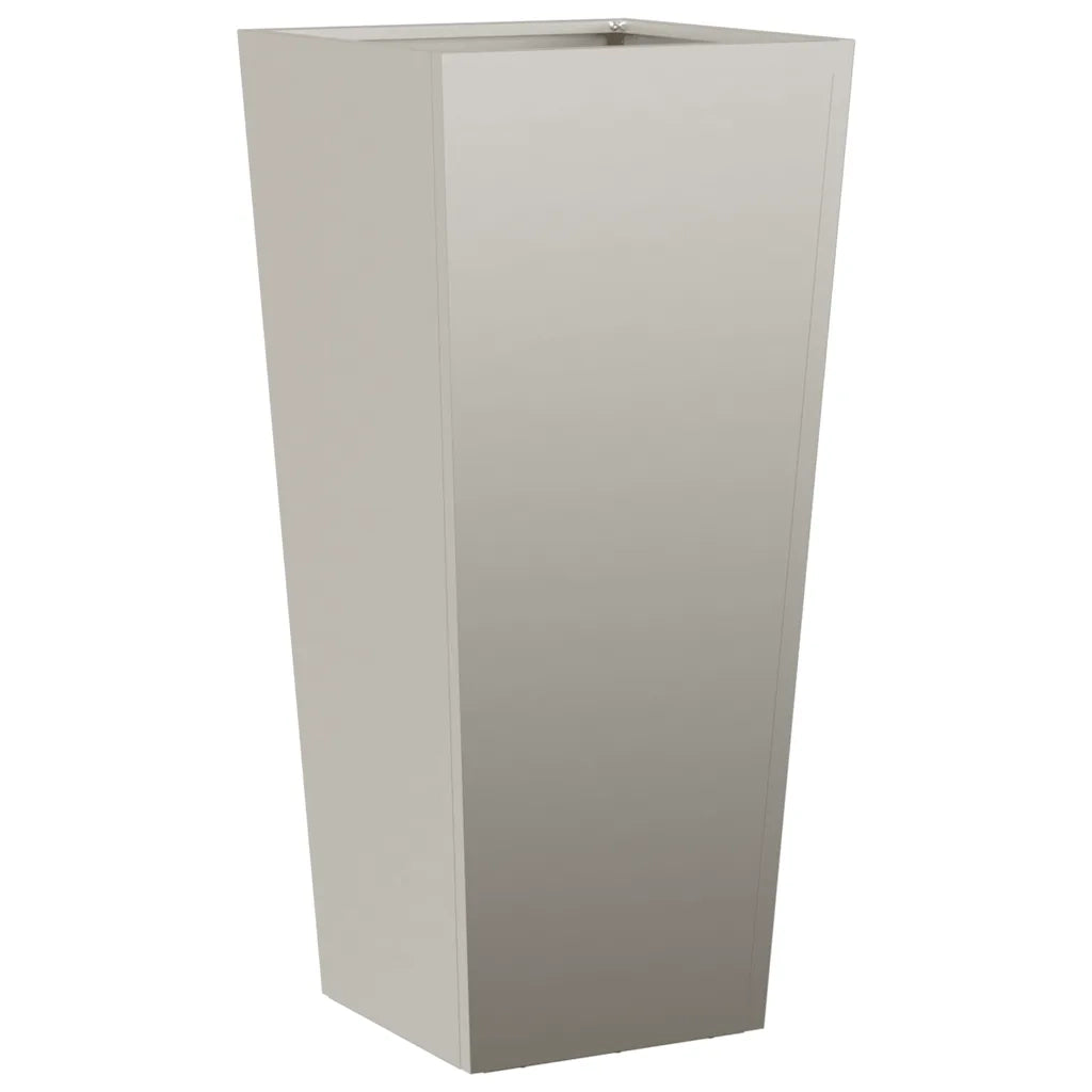Fioriera | Cassetta per fiori | Vaso da Giardino 35x35x75 cm in Acciaio Corten