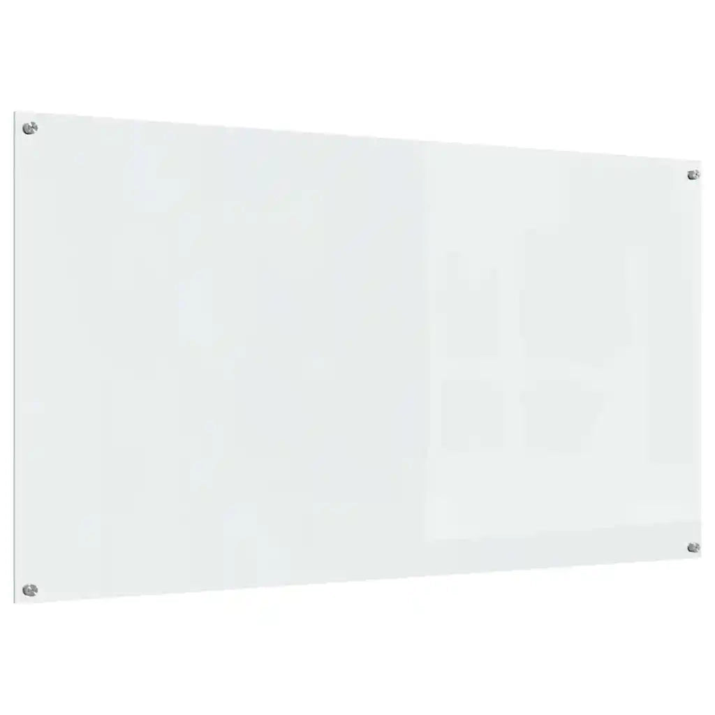 Rivestimento da Cucina 2 pz-Set di 2 Paraschizzi per Cucina Trasparente 110 x 60 cm