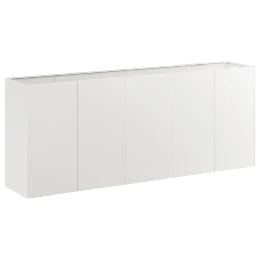 Fioriera 200x40x80 cm in Acciaio Inox 860728
