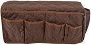 Organizzatore per divano - supporto per telecomando impermeabile - contenitore di archiviazione - base antiscivolo - pieghevole - facile da pulire - più cassette - sofa Organizer