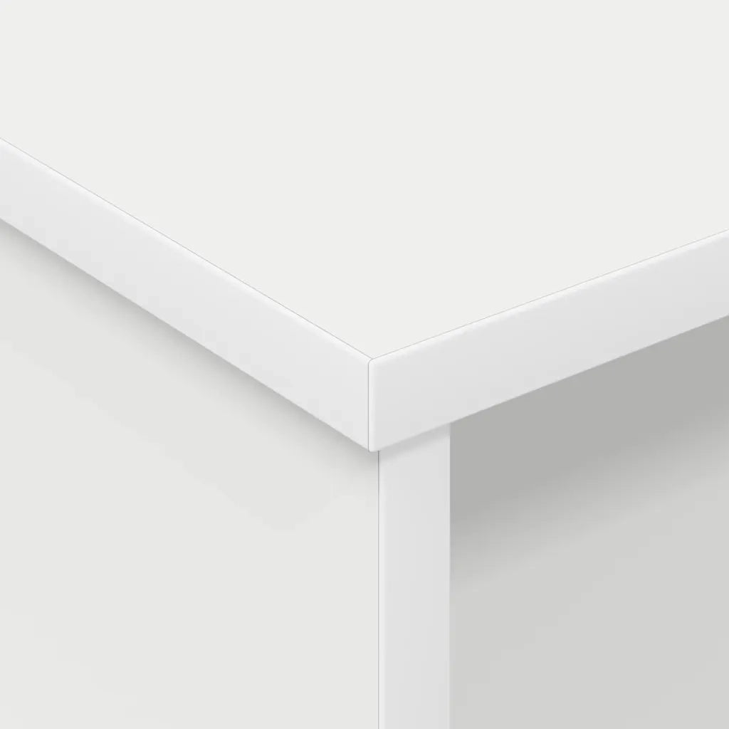 Comodino Bianco 40 x 31 x 15 cm Legno ingegnerizzato 891104