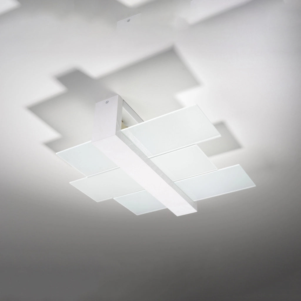 Lampada da parete moderna scandinava a soffitto FENIKS Peach Puff 2x15W LED