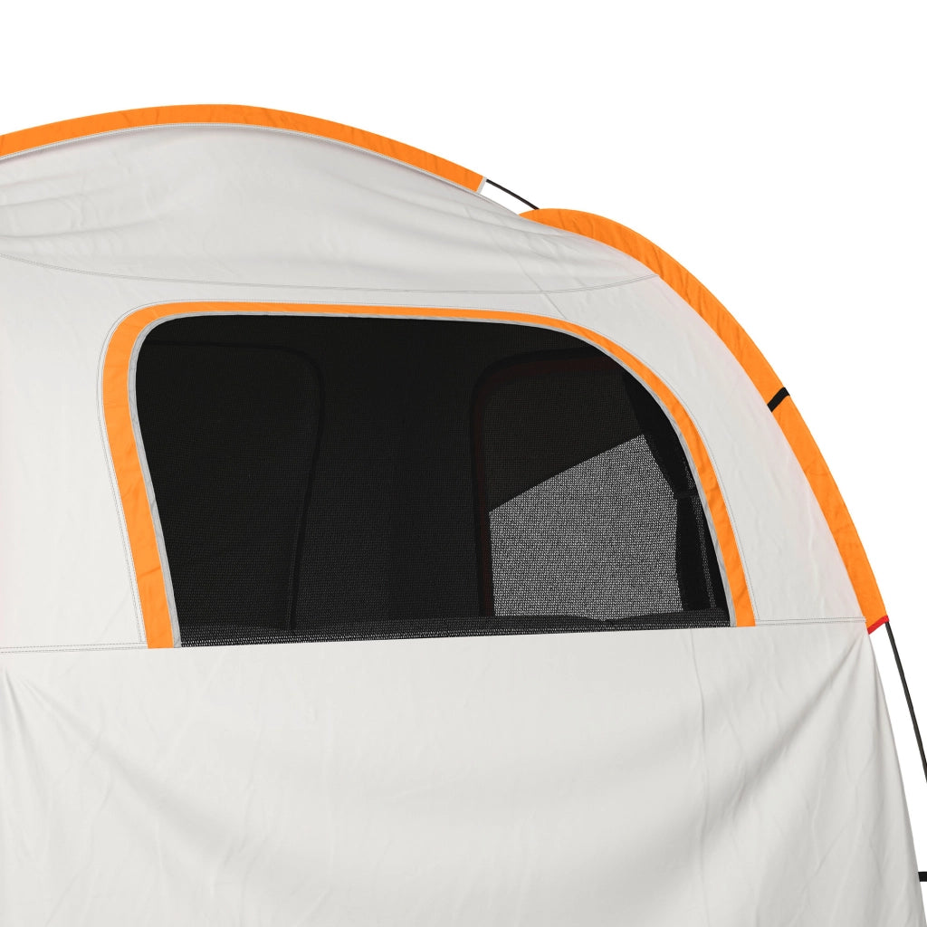 Tenda da campeggio 3 porte ¨C zephmum ¨C arancione e grigio 239x210x210