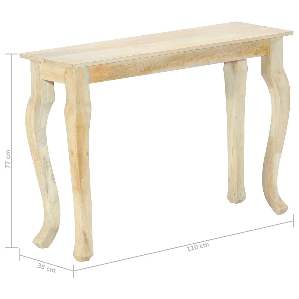 Consolle 110x35x77 cm in Legno Massello di Mango 282858