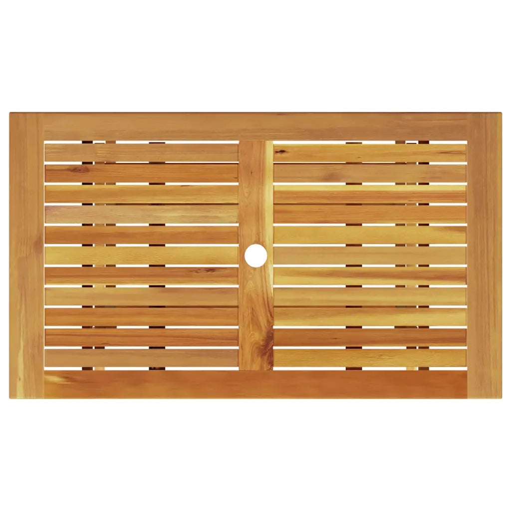 Set da Pranzo per Giardino 5 pcs Marrone 3375756