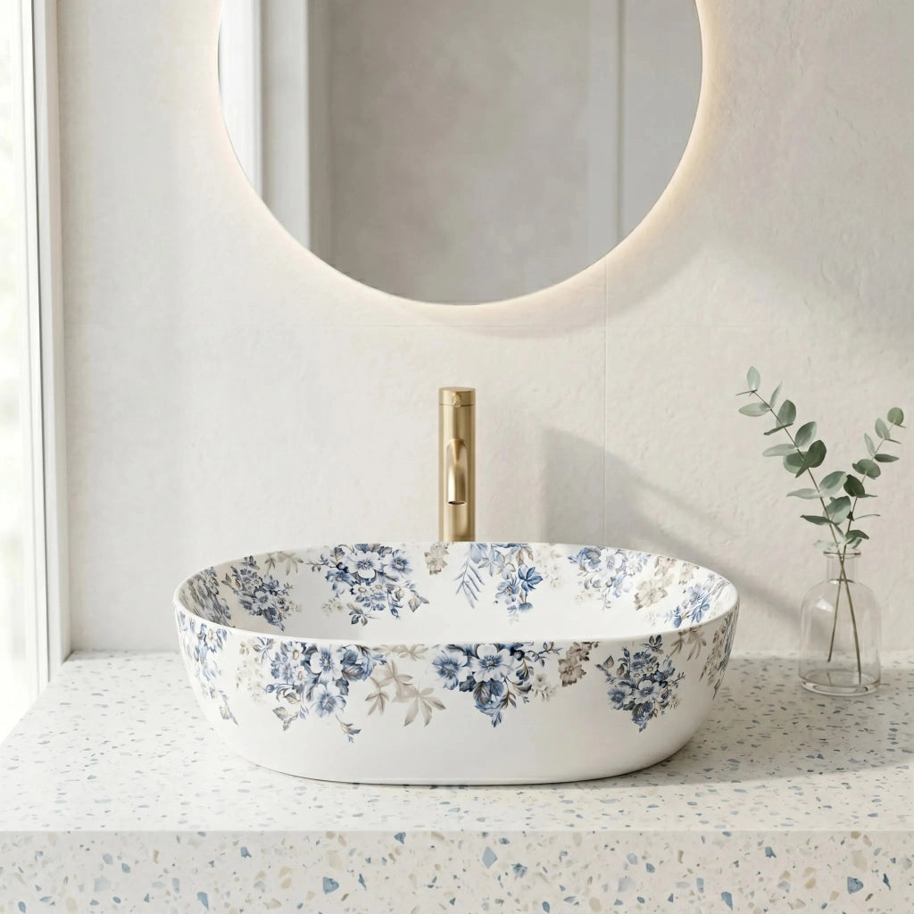 Lavabo Da Appoggio Rea Veronica Mat