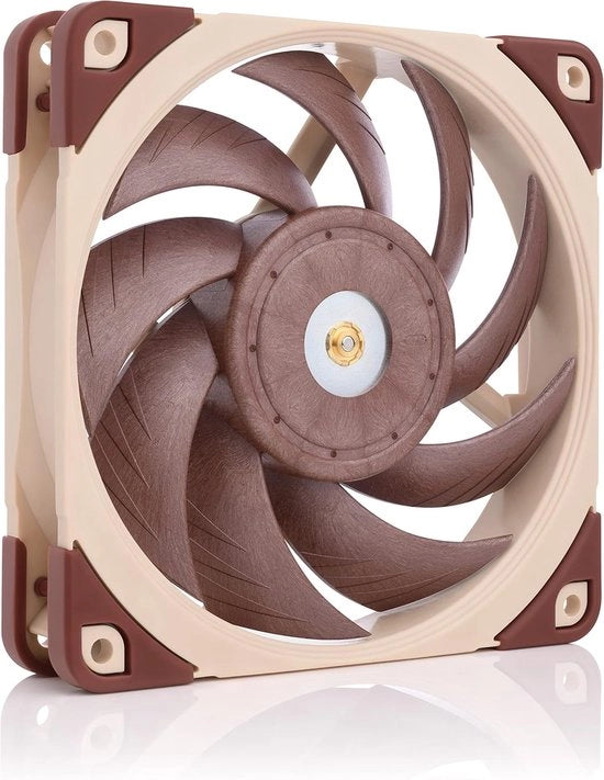 Ventilatore Silenzioso 4-Pins NF-A12x25 PWM - Silenzioso e Efficiente - 120mm Marrone
