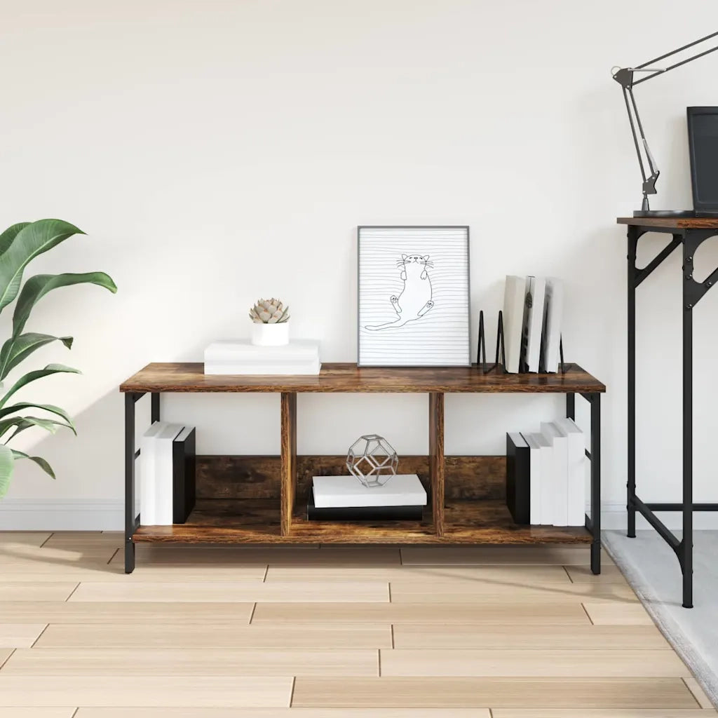 Libreria Rovere fumé 102 x 32 x 40,5 cm Legno multistrato 884020