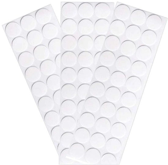 Tape doppio lato 90 pezzi - trasparente - acrilico - impermeabile - adesivo superiore - ideale per progetti DIY - nastro adesivo