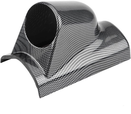 Pod di misurazione in fibra di carbonio - Registrazione universale - Supporto per tubo - Unico foro - Resistente allo shock - Installazione semplice - Peso 192g - Supporto per tubo di misurazione