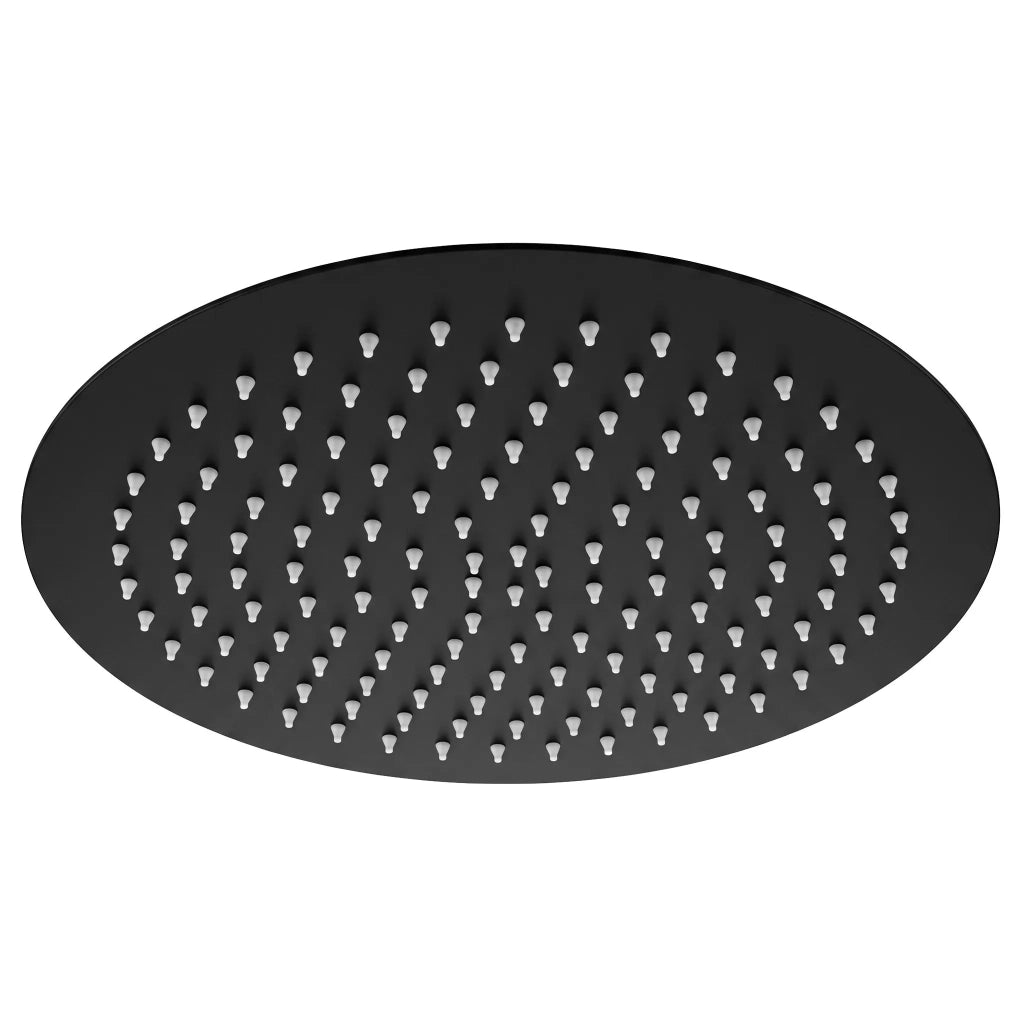 Soffione Doccia Rotondo Rea Js-p014b 30cm Black