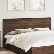 Testiera-Testata-Testiera Decorativa Rovere Marrone 200 cm Legno multistrato 858860