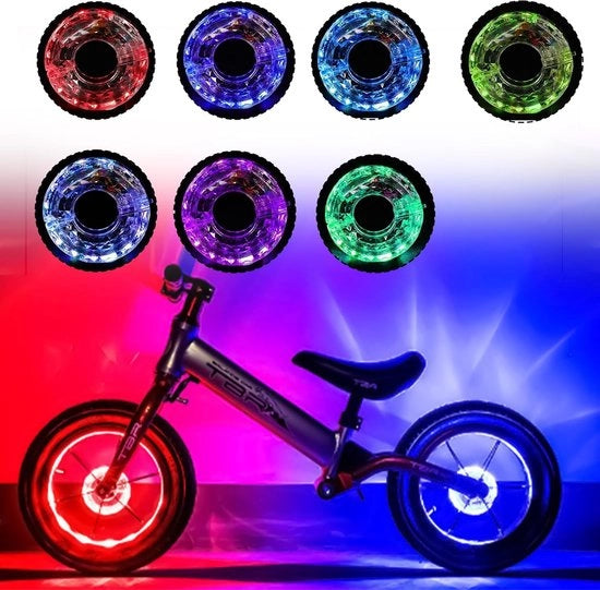 Illuminazione della ruota - Accessori - Sicurezza - Bambini e adulti - Riflessione - Illuminazione della ruota LED
