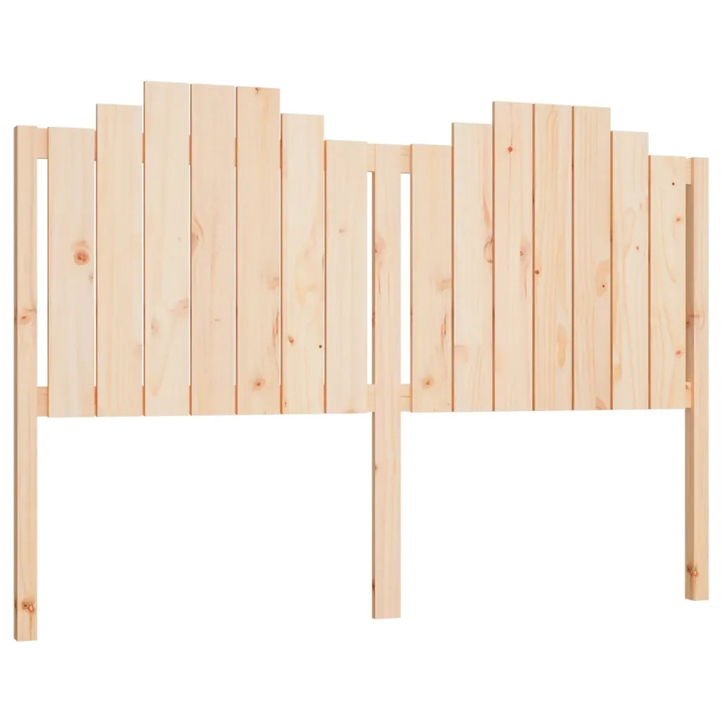 Testiera per Letto-Testata-Testiera Decorativa 166x4x110 cm in Legno Massello di Pino