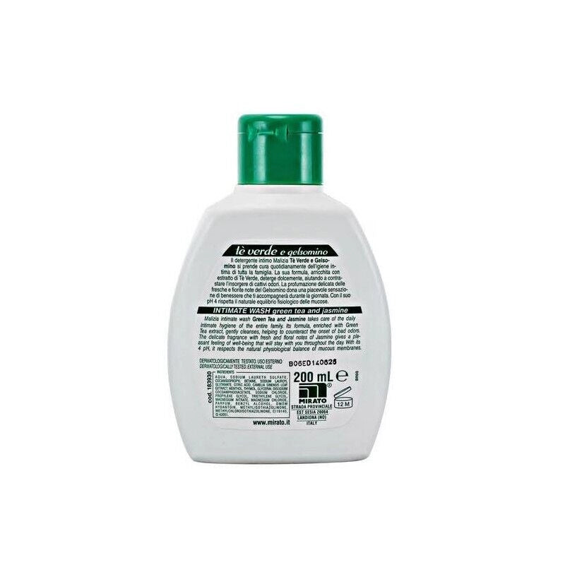 SET 12 MALIZIA IG INT TÈ VERDE E GELSOMINO  200ML RINFRESCANTE CON ANTIBATTERICO