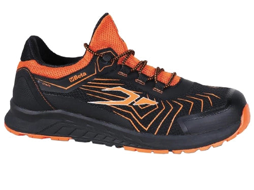 SCARPE BASSE ANTINFORTUNISTICA BETA GRAVITY N° 41 NERO E ARANCIONE