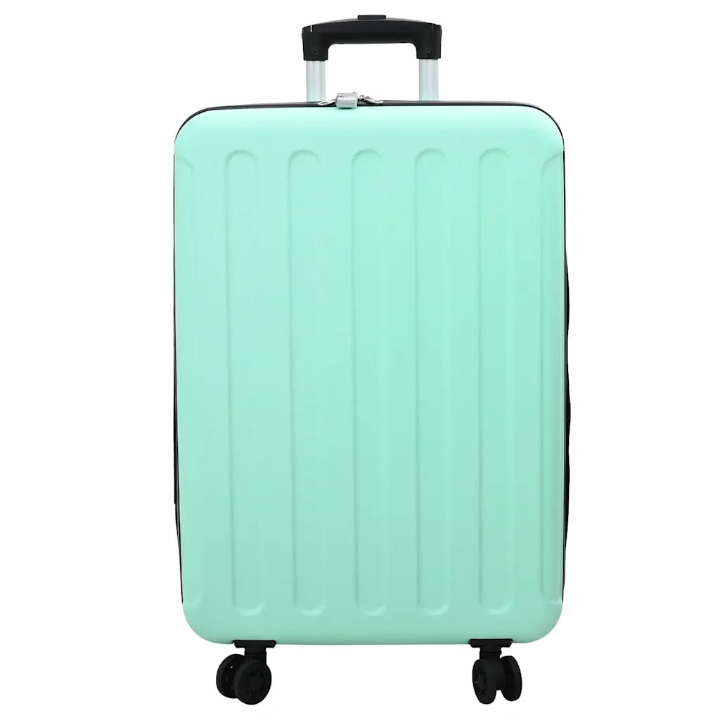 Valigia con blocco Verde menta 43 x 27 x 66 cm Plastica ABS CFW9226626