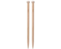 Aghi in legno - Aghi spessi e retti per mani artritiche - 15mm