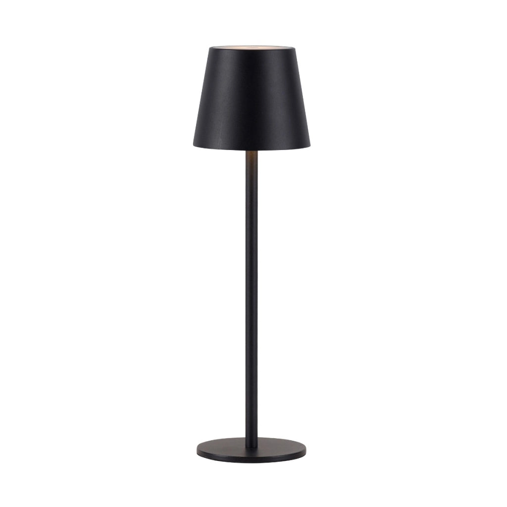 Lampada da tavolo esterno LED 3W IP54 nera Leuchten