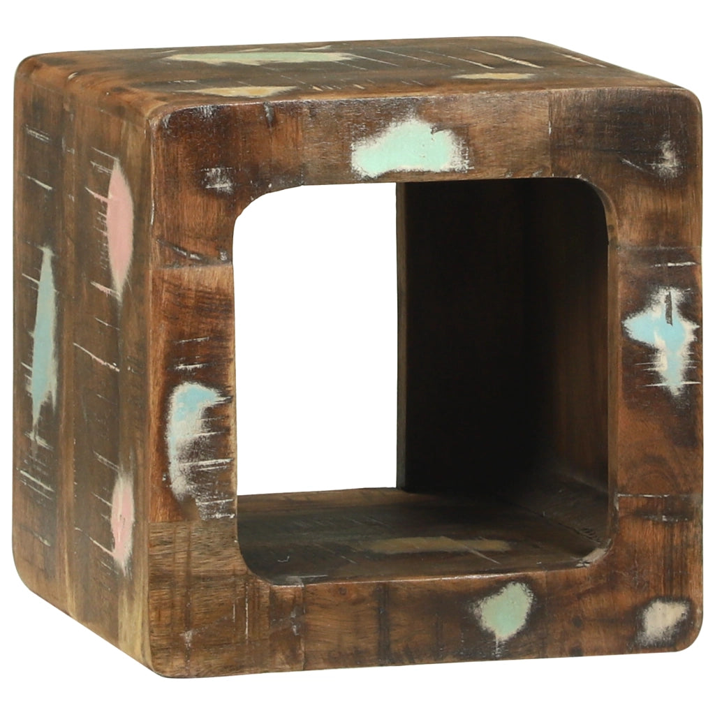 UnitÃ  TV 36x36x30 cm Legno Massello Recuperato