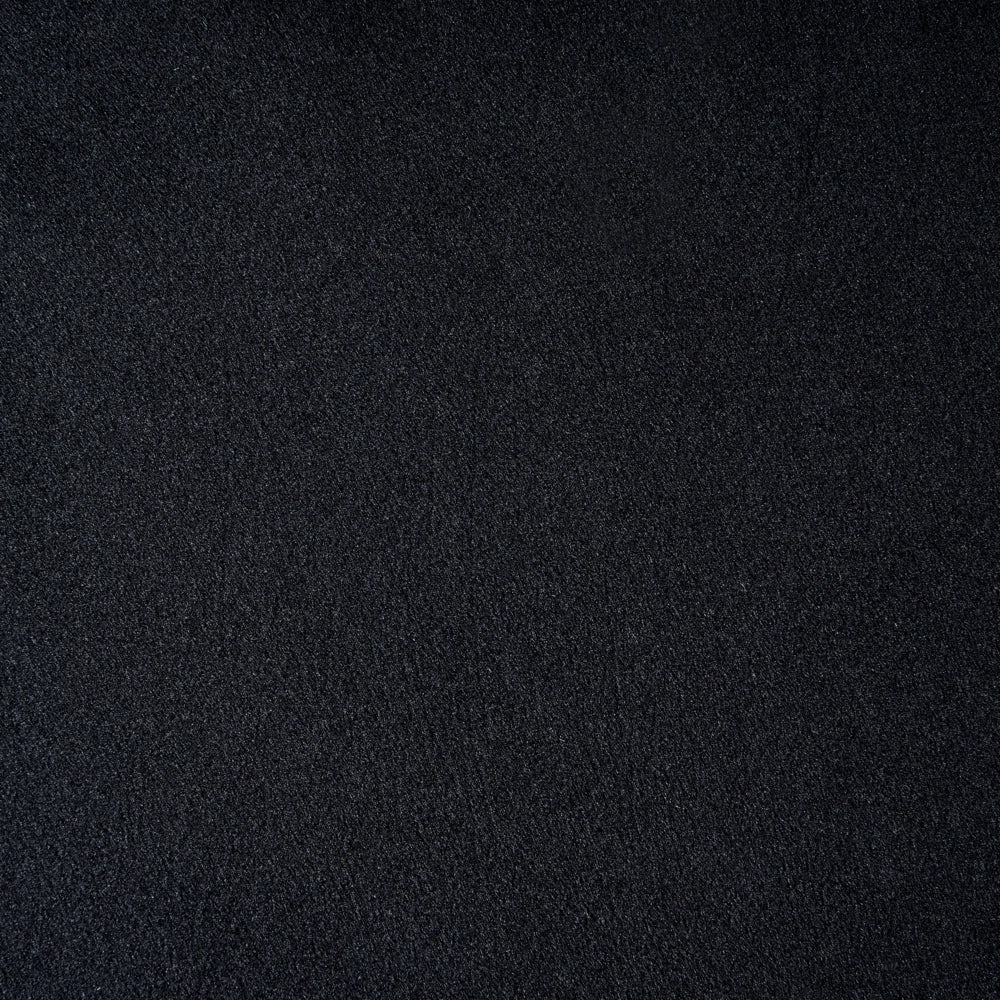 Pouf contenitore con seduta in tessuto velluto e base in legno poggiapiedi rotondo tavolino nero