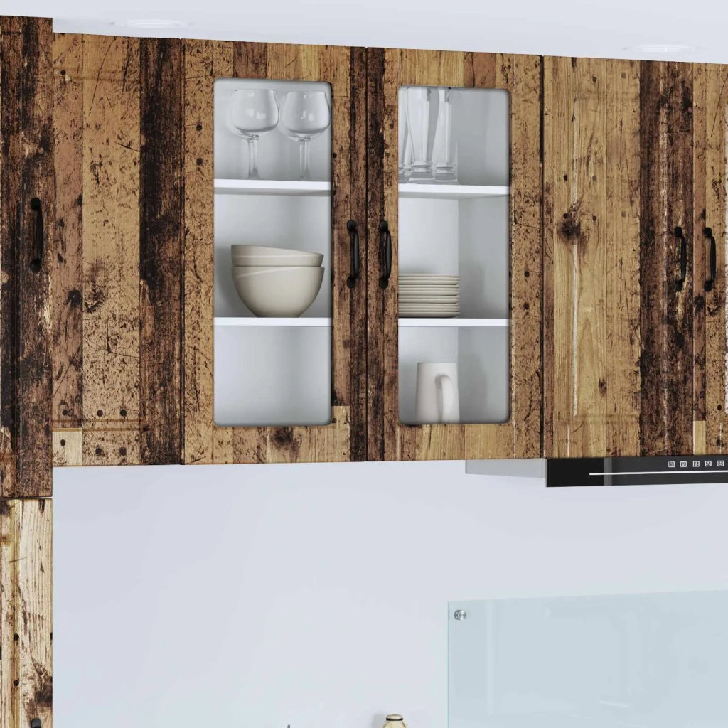 Pannello lavastoviglie con porta Legno vecchio 80 x 31 x 80 cm 885423