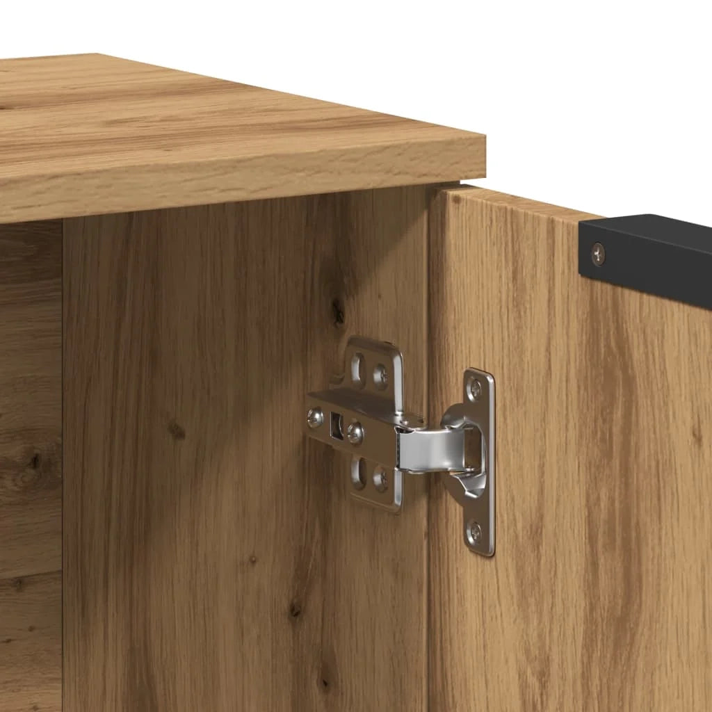 Buffet credenza cassettiera armadio mobile contenitore organizer cucina soggiorno salotto fatto a mano 60 x 30 x 70 cm legno ingegnerizzato marrone 02_0030812