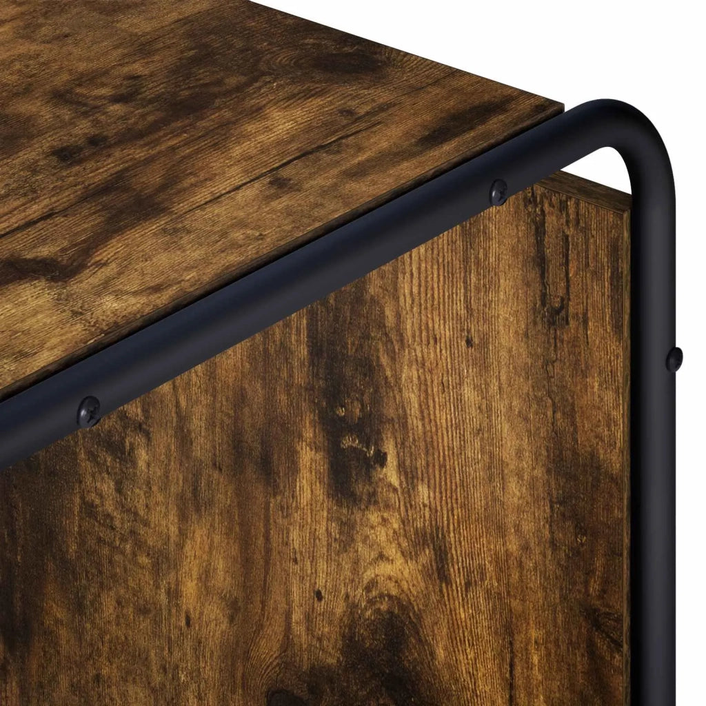 Credenza Rovere Fumo 80 x 37,5 x 64,5 cm Legno ingegnerizzato 8007932