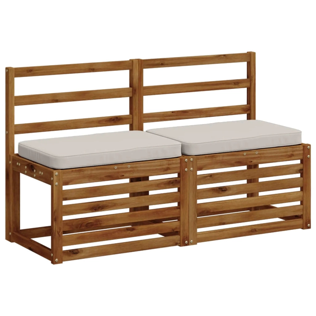 Cuscini per Panchina a 2 Pezzi VUGHT 2 pcs 100% Poliestere 951001