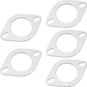 Flangodinamico per scarico - alettatura metallica - anello rinforzato - 63-64 mm - 5 pezzi - veicoli a motore.