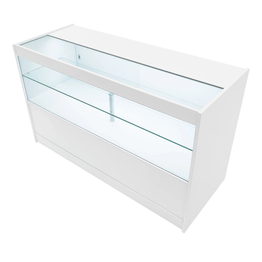 Set Banconi Bianco Eclipse LED 2 x C1500 LM60 TB60 con Serrature e Vetrina