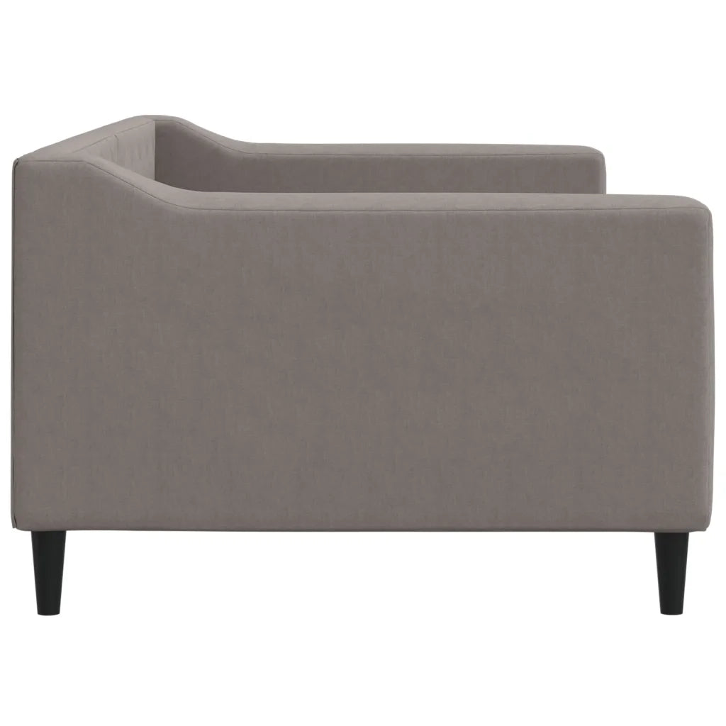 Letto da Giorno Tortora 90x200 cm in Tessuto