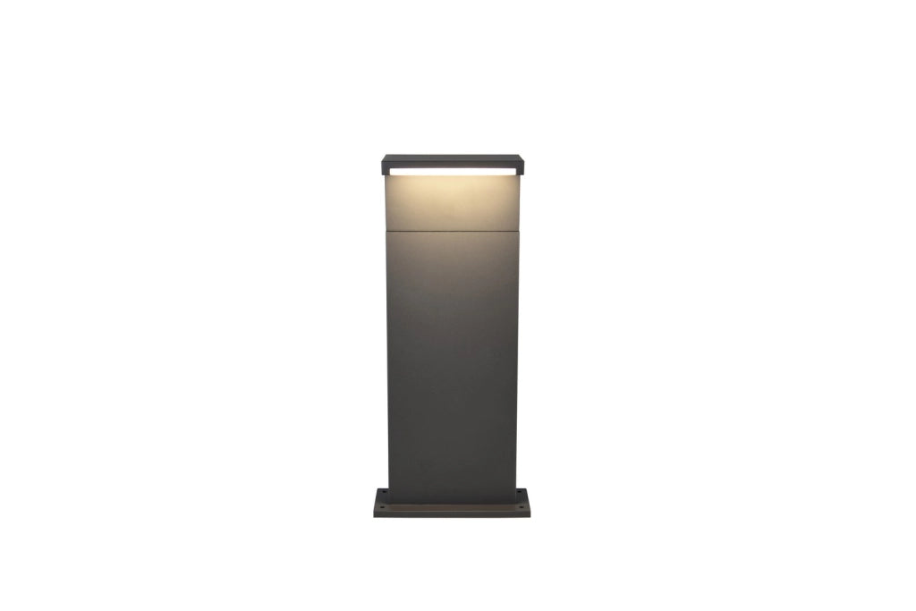 Paletto da giardino LED CCT nero 50 cm IP65 Trio RAVI