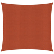 Vela ombreggiante 160 g/m² terracotta 6 x 6 m HDPE 02_0009357