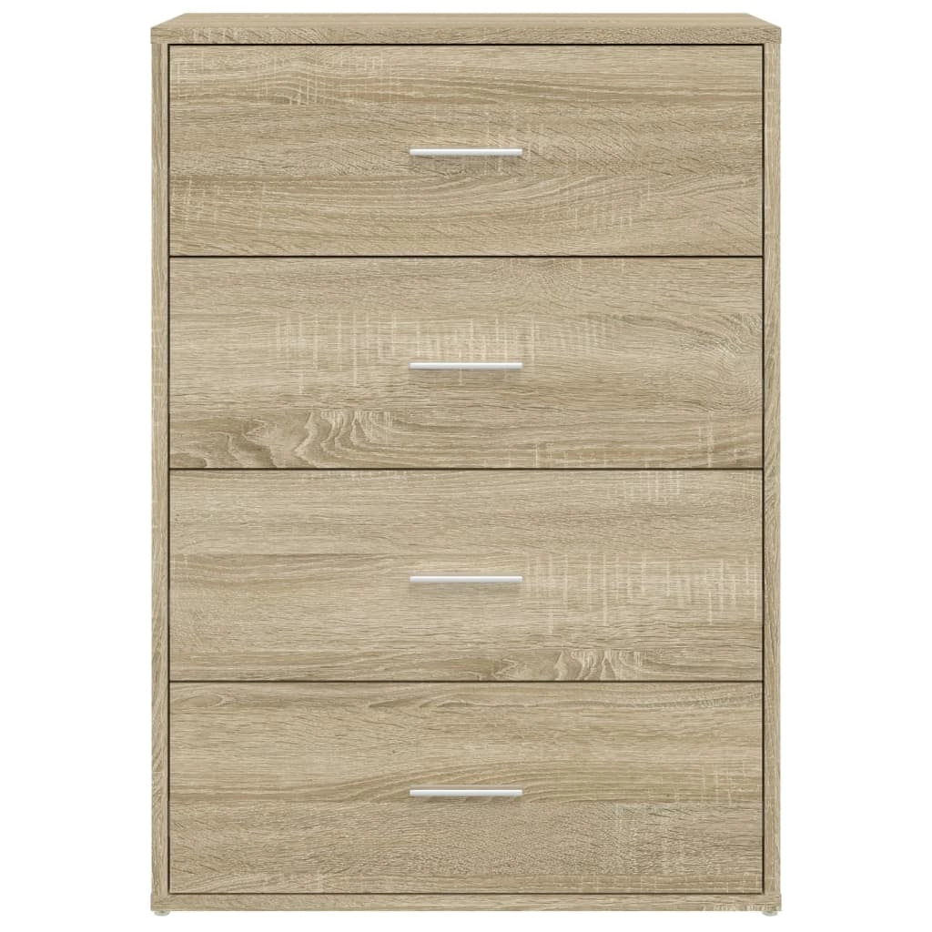 Buffet credenza cassettiera armadio mobile contenitore organizer per cucina soggiorno salotti set da 2 Sonoma 60 x 31 x 84 cm legno ingegnerizzato marrone 02_0036818
