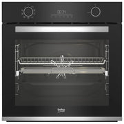 Beko b300 Forno Multifunzione BBIMA13302BMPE Pirolitico con AirFry, , 9 Funzioni, A+, Cristallo Nero e Inox