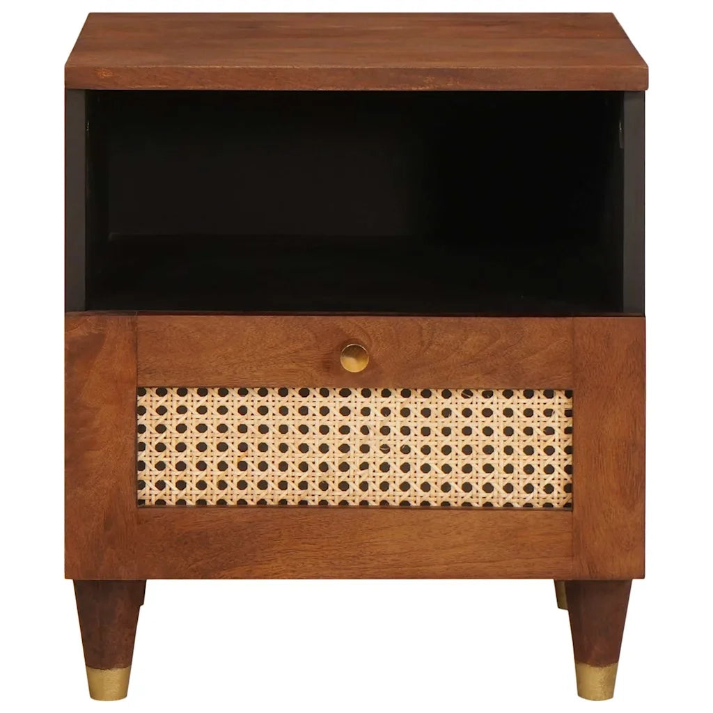 Armadio da Notte con cassetto Marrone 40 x 33 x 46 cm 4018886