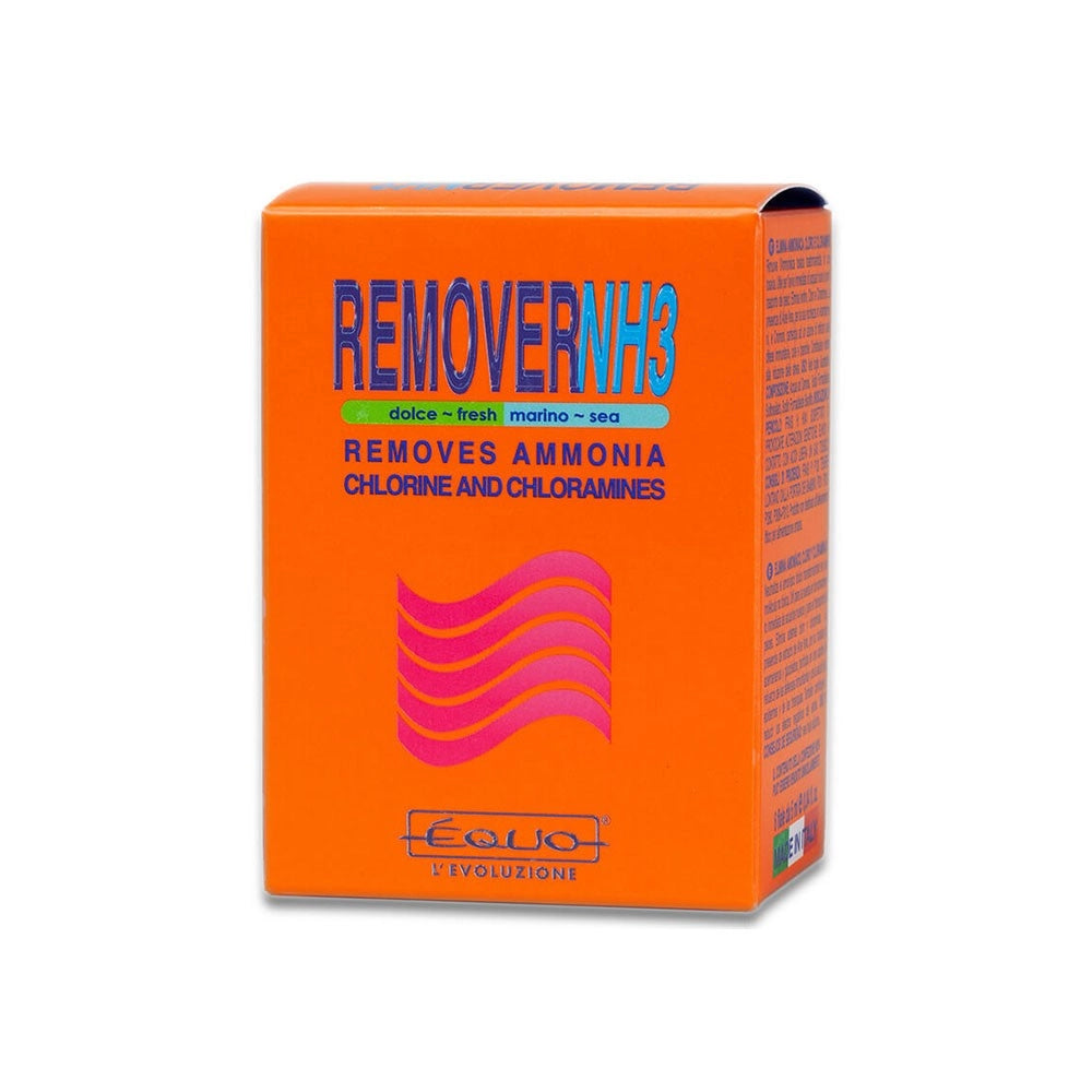 EQUO Remover NH3 Fiale Da 5ml - Elimina Ammoniaca, Cloro e Cloramine Formato: 6 Fiale