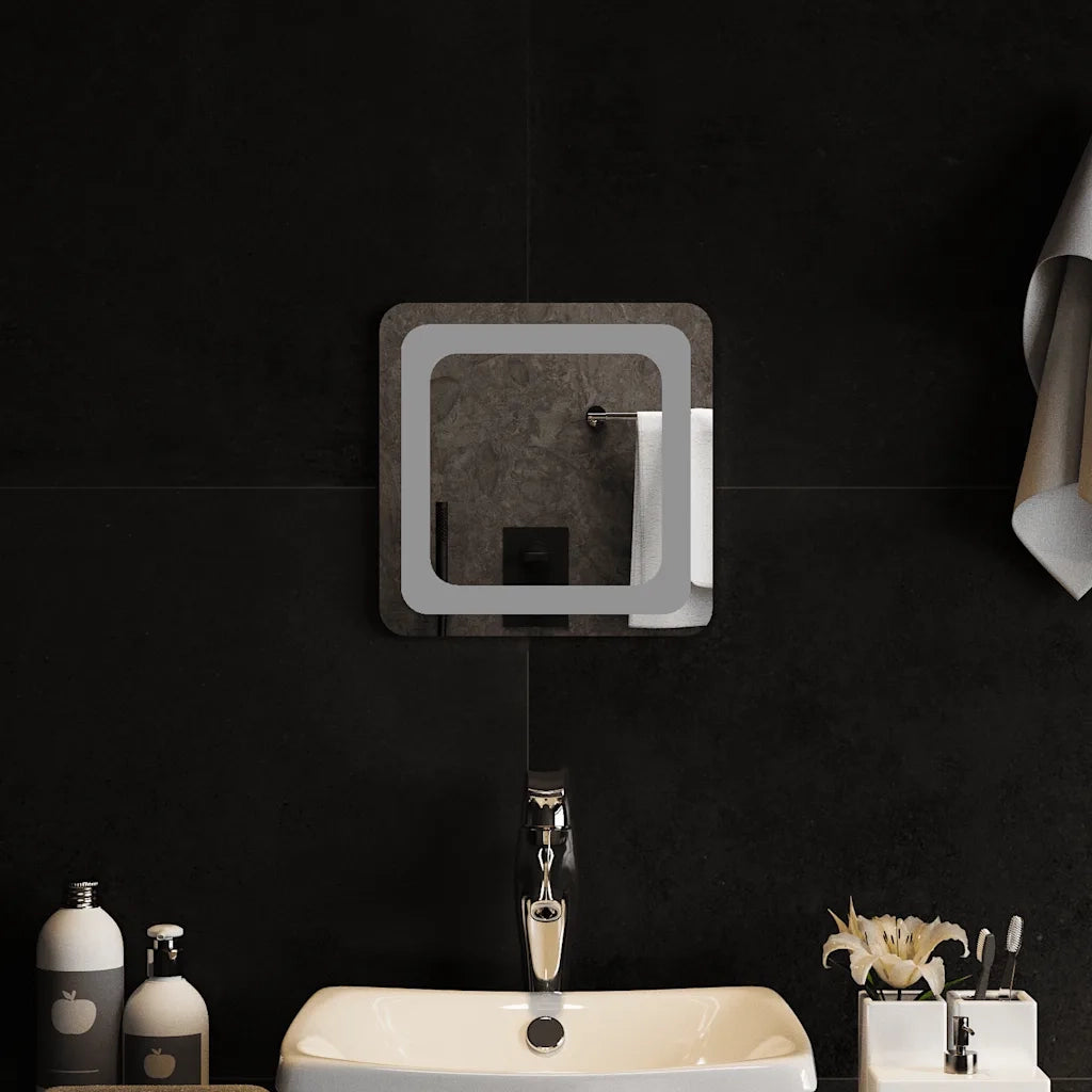 Specchio da Bagno con Luci LED 30x30 cm cod mxl 67702