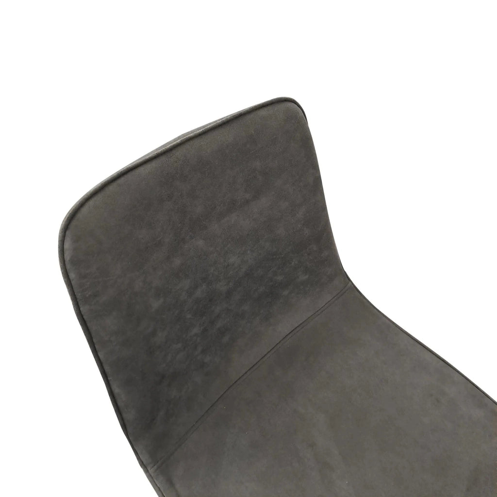 Cabiate, set di Sedie 4 Sedie, Grigio Scuro