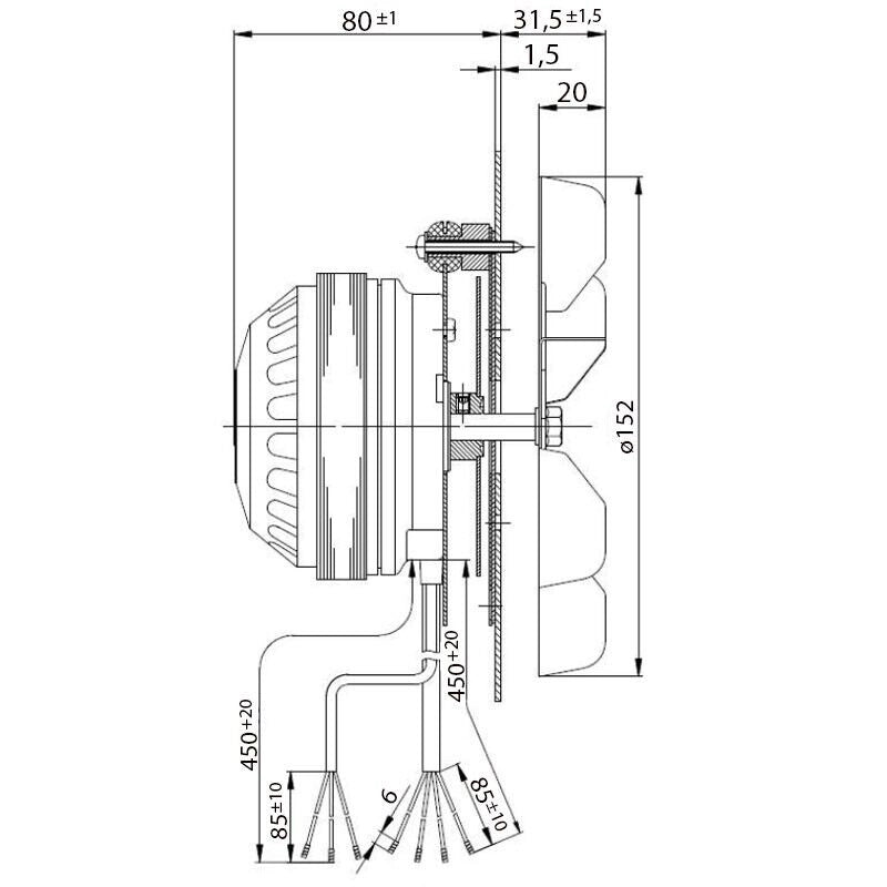 Ricambistufeapellet ASPIRATORE ESTRATTORE FUMI STUFE PELLET EBM R2E150-AN9122 ORIGINALE 2400 RPM